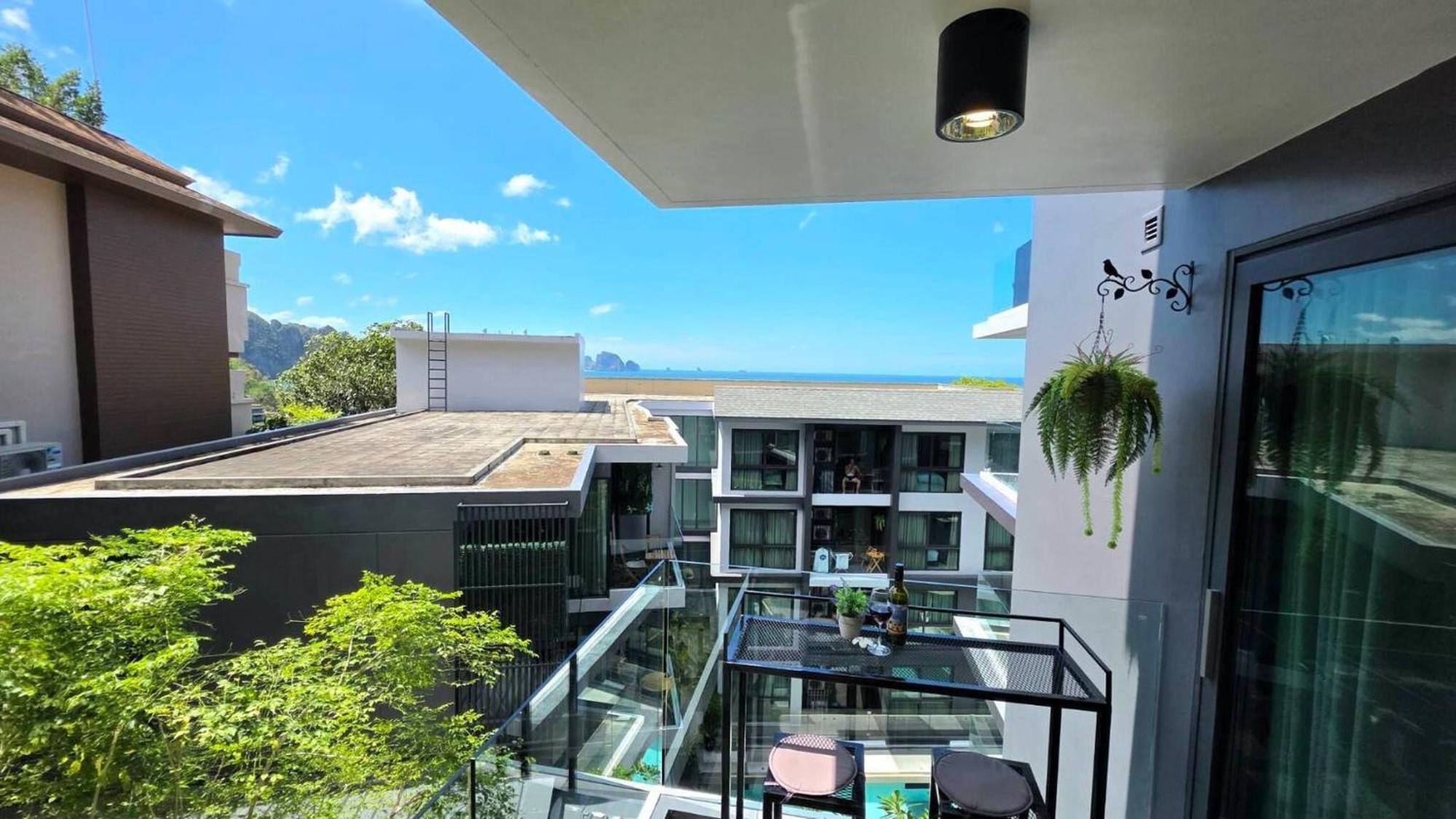 Room In Apartment - A301- Forest View Corner Unit 1Br-1Bath Ao Nang المظهر الخارجي الصورة