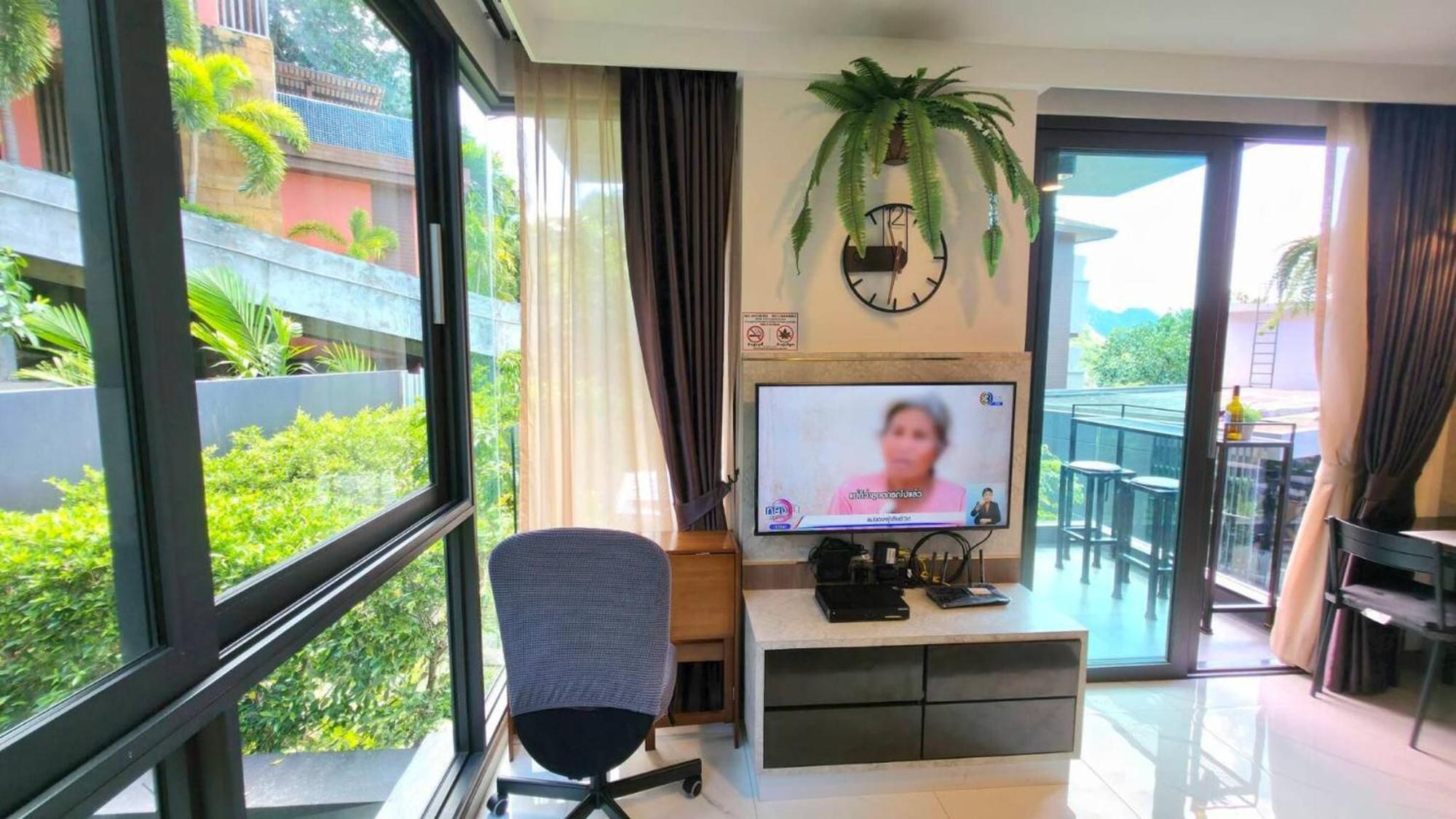Room In Apartment - A301- Forest View Corner Unit 1Br-1Bath Ao Nang المظهر الخارجي الصورة